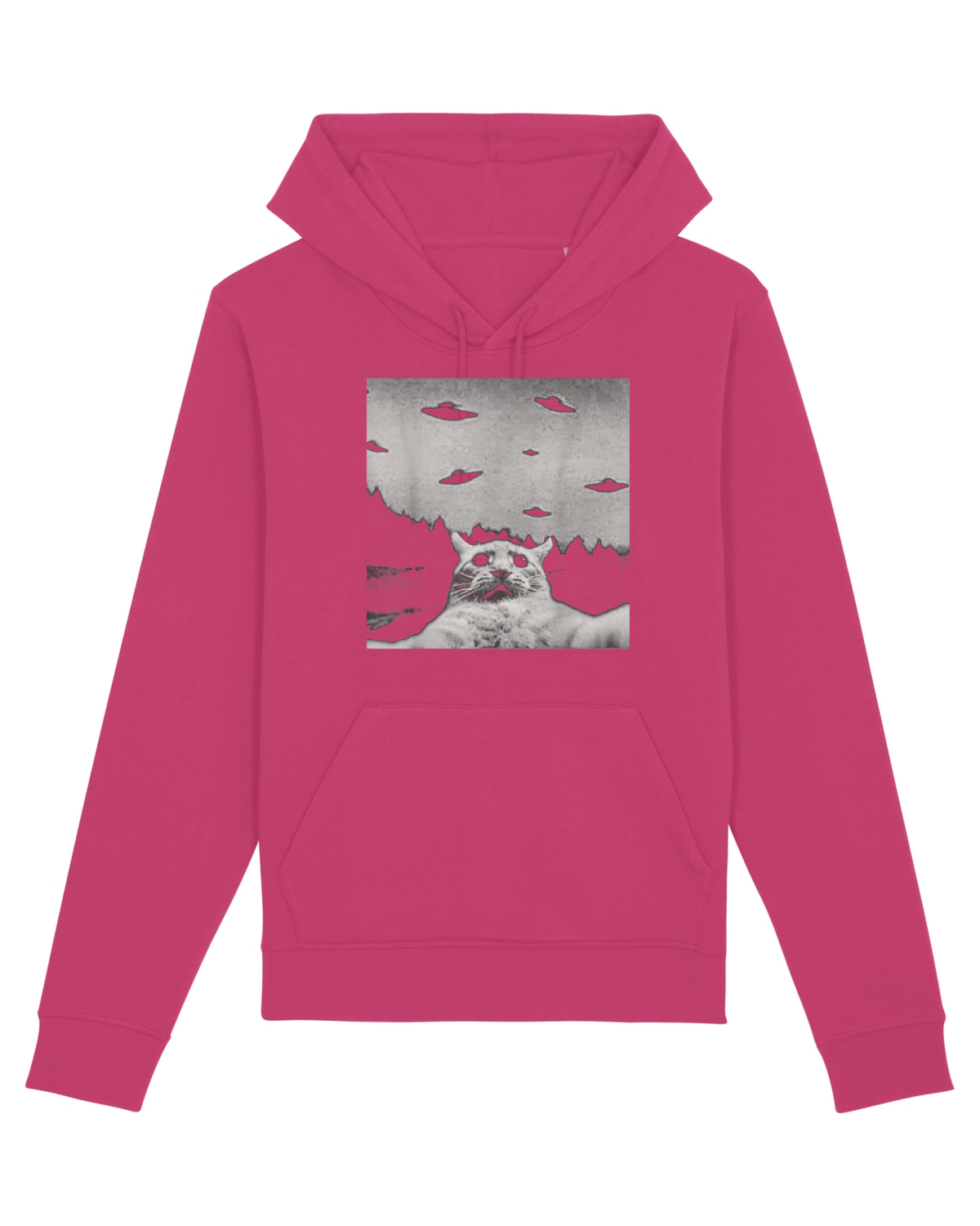 Hanorac Unisex Drummer Raspberry