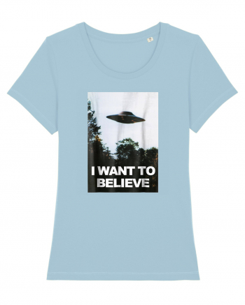 I Want to Believe Sky Blue