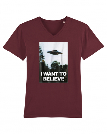 I Want to Believe Burgundy