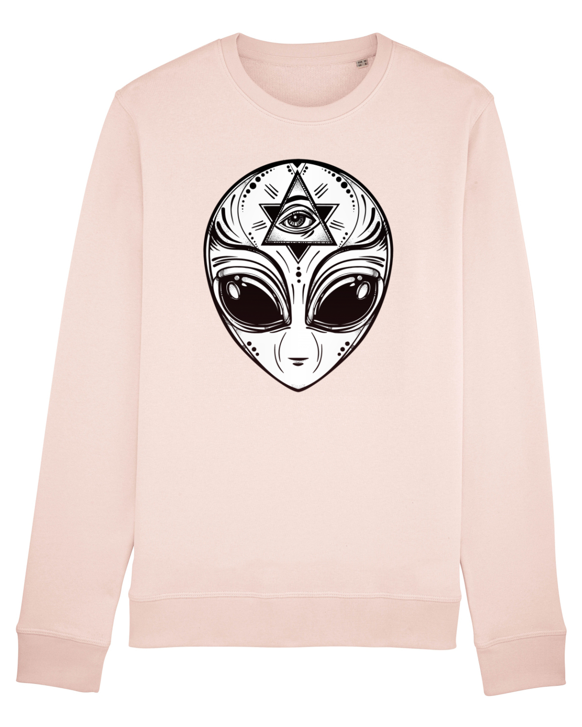 Bluză mânecă lungă Unisex Rise Candy Pink