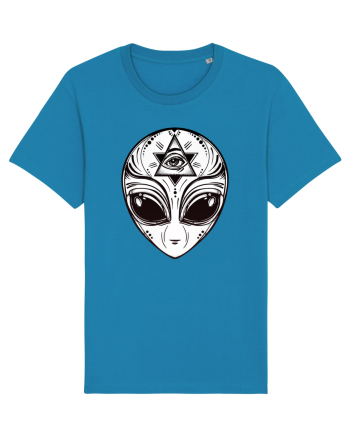 Alien with All Seeing Eye Illuminati Azur
