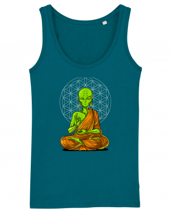 Alien Yoga Meditation Buddha Ocean Depth