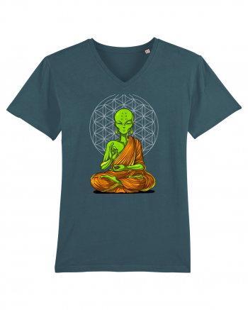 Alien Yoga Meditation Buddha Stargazer