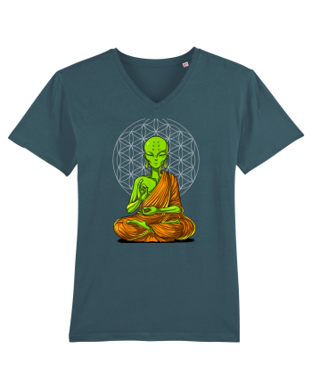 Alien Yoga Meditation Buddha Stargazer