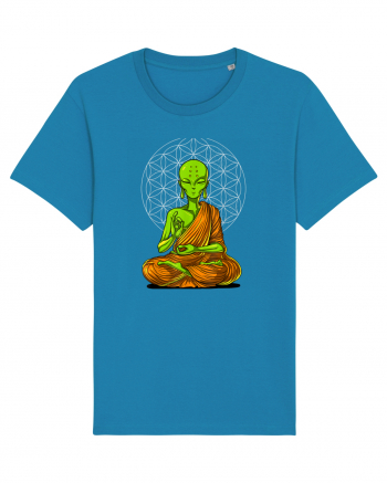 Alien Yoga Meditation Buddha Azur