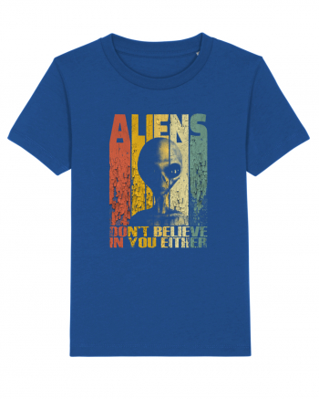 Aliens Don't Believe In You Either Majorelle Blue