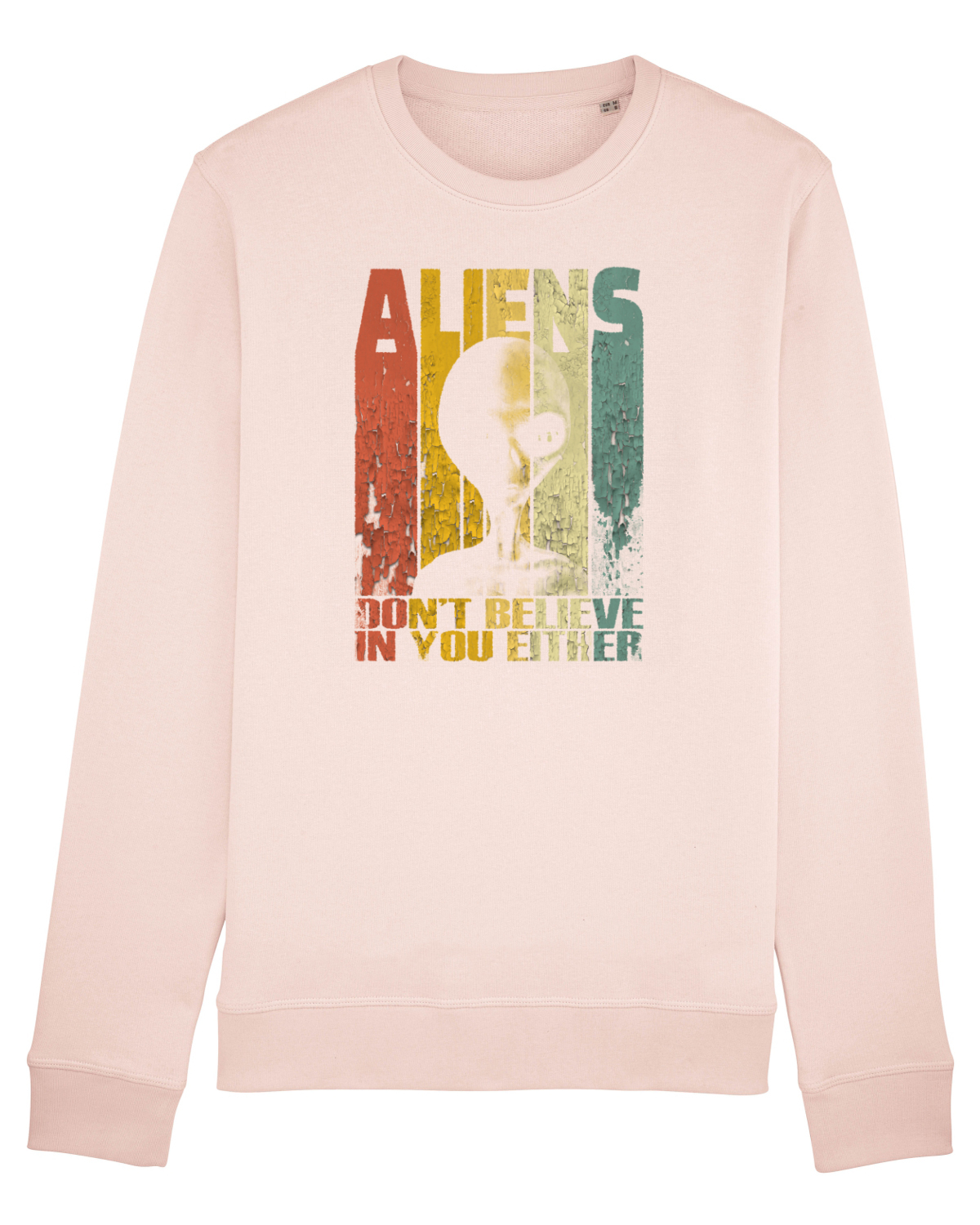 Bluză mânecă lungă Unisex Rise Candy Pink