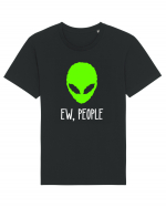 Antisocial Alien Ew People Tricou mânecă scurtă Unisex Rocker