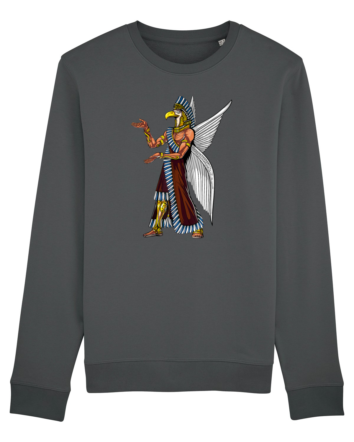 Bluză mânecă lungă Unisex Rise Anthracite