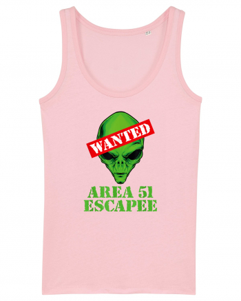 Area 51 Escapee Wanted Cotton Pink