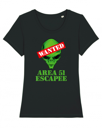 Area 51 Escapee Wanted Black