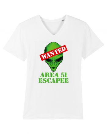 Area 51 Escapee Wanted White
