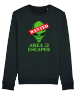 Area 51 Escapee Wanted Bluză mânecă lungă Unisex Rise