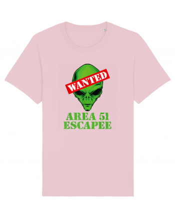 Area 51 Escapee Wanted Cotton Pink