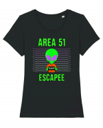 Area 51 Escapee Tricou mânecă scurtă guler larg fitted Damă Expresser