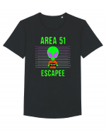 Area 51 Escapee Tricou mânecă scurtă guler larg Bărbat Skater