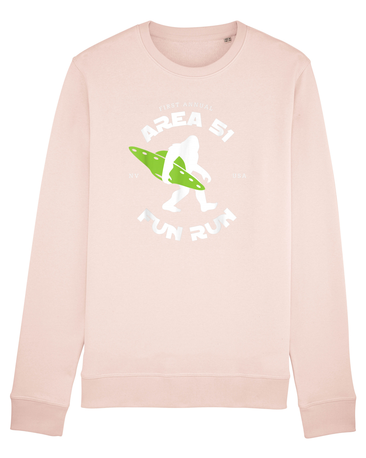 Bluză mânecă lungă Unisex Rise Candy Pink