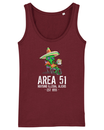 Drunk Illegal Alien Cinco De Mayo Burgundy