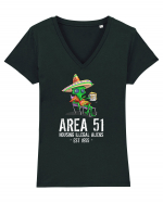 Drunk Illegal Alien Cinco De Mayo Tricou mânecă scurtă guler V Damă Evoker