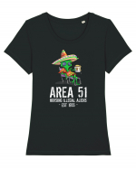 Drunk Illegal Alien Cinco De Mayo Tricou mânecă scurtă guler larg fitted Damă Expresser