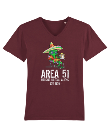 Drunk Illegal Alien Cinco De Mayo Burgundy