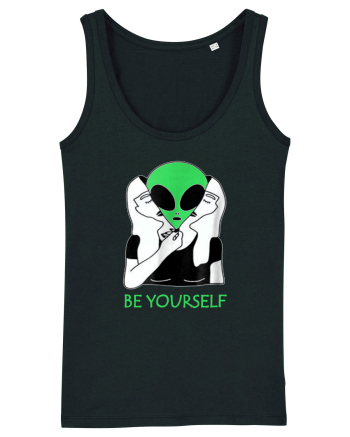 Be Yourself Alien Mask Black