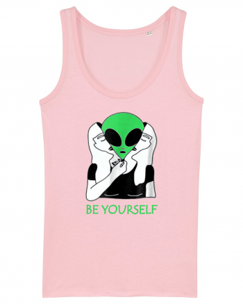 Be Yourself Alien Mask Cotton Pink