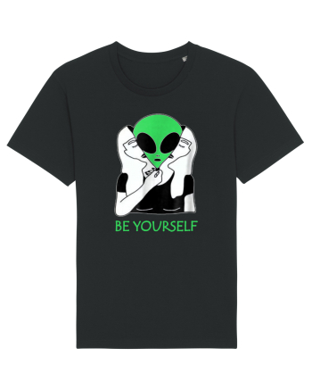 Be Yourself Alien Mask Black