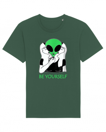 Be Yourself Alien Mask Bottle Green