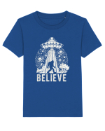 Believe Vintage Alien Spaceship Bigfoot Tricou mânecă scurtă  Copii Mini Creator