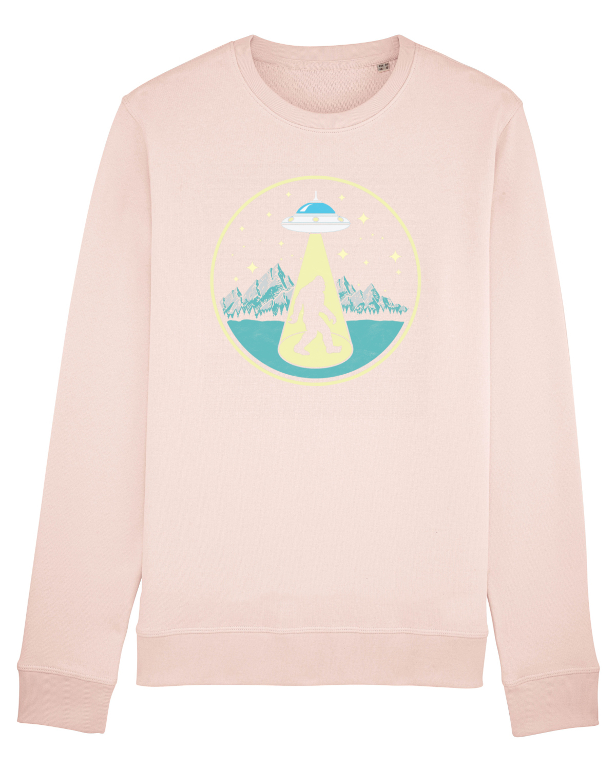 Bluză mânecă lungă Unisex Rise Candy Pink