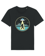 Bigfoot Abduction Vintage Sasquatch Tricou mânecă scurtă Unisex Rocker