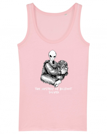 Bigfoot Mystery Of Alien UFO Cotton Pink