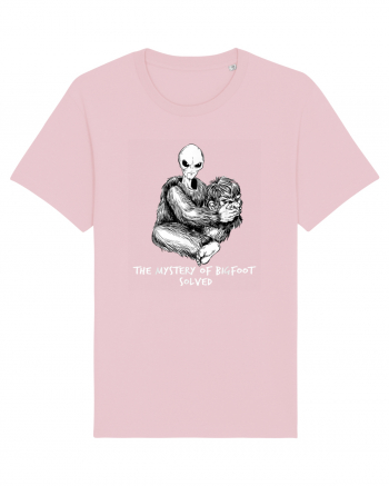 Bigfoot Mystery Of Alien UFO Cotton Pink