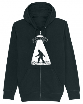 Bigfoot UFO Abduction Black