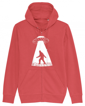 Bigfoot UFO Abduction Carmine Red