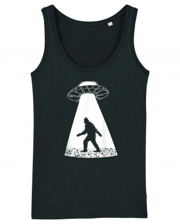 Bigfoot UFO Abduction Black