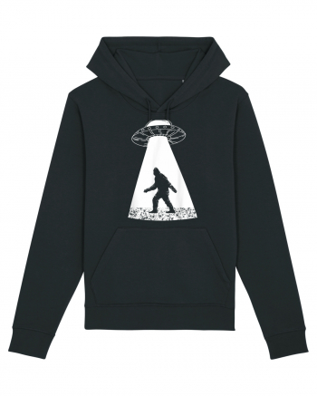 Bigfoot UFO Abduction Black