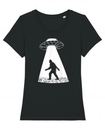 Bigfoot UFO Abduction Black