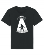 Bigfoot UFO Abduction Tricou mânecă scurtă Unisex Rocker