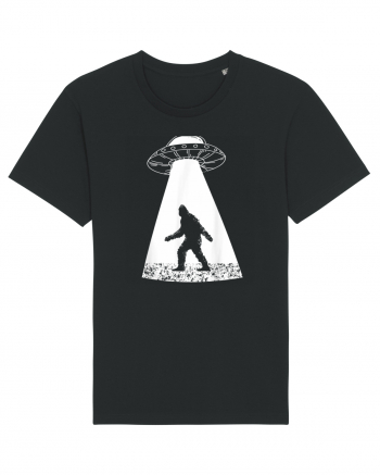 Bigfoot UFO Abduction Black