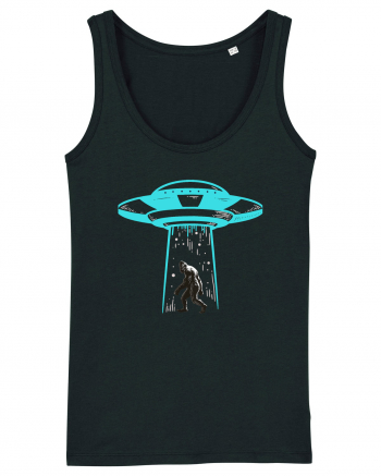 Bigfoot UFO Abduction Black