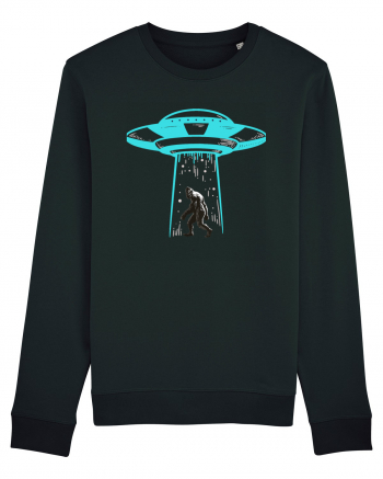 Bigfoot UFO Abduction Black