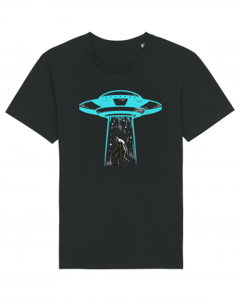 Bigfoot UFO Abduction Black