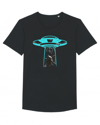 Bigfoot UFO Abduction Black