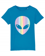 Colourful Alien Head Tricou mânecă scurtă  Copii Mini Creator