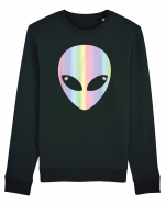 Colourful Alien Head Bluză mânecă lungă Unisex Rise