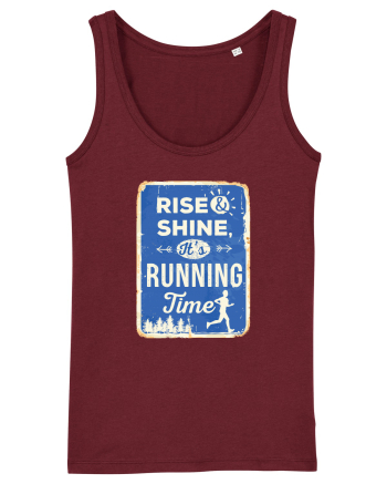 Rise and Shine Running Time Burgundy