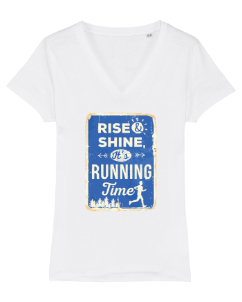 Rise and Shine Running Time White