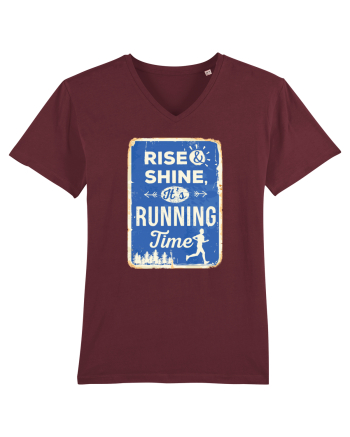 Rise and Shine Running Time Burgundy